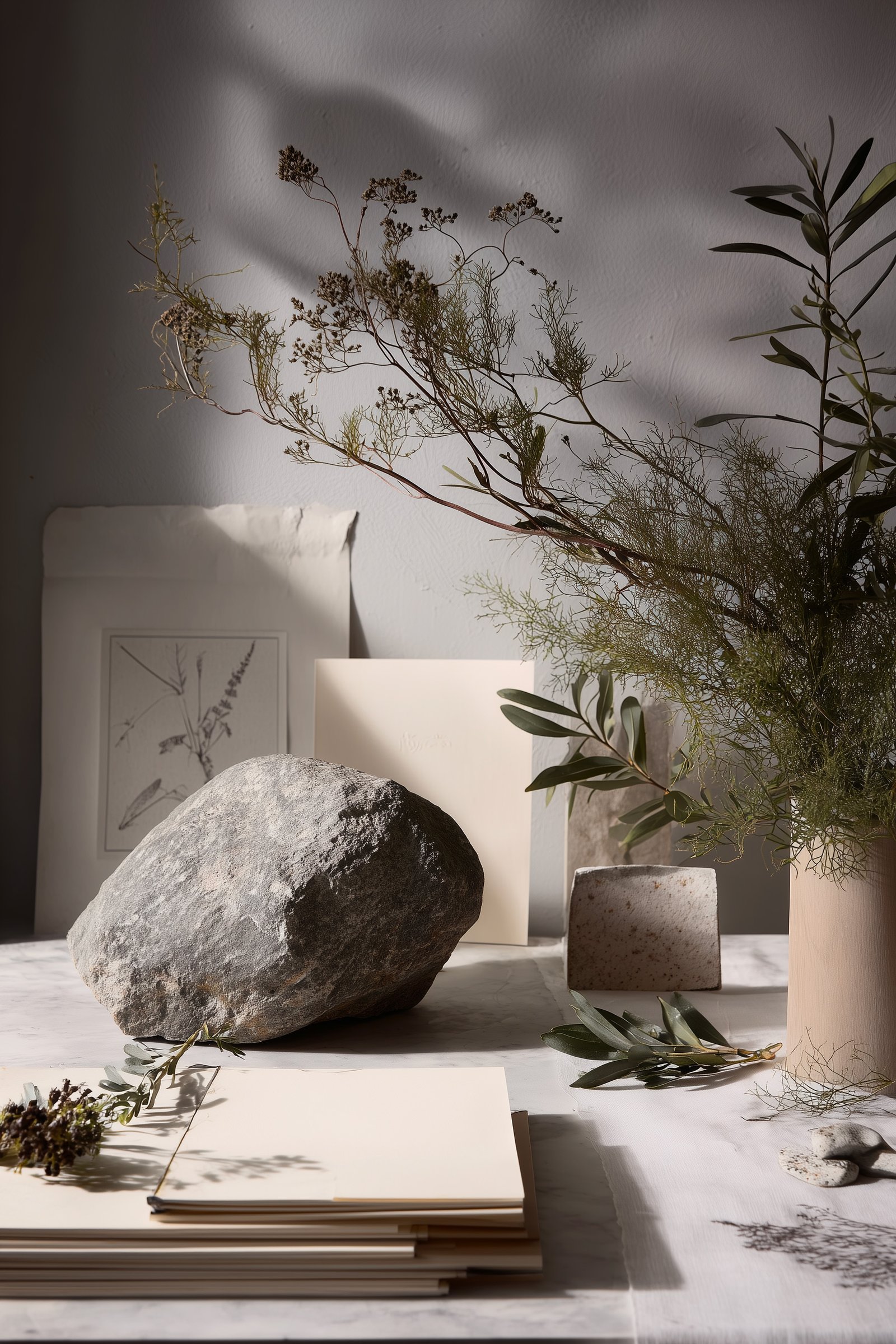 Le Carnet — corpus éditorial : étude des espèces, architectures botaniques, langage du vivant