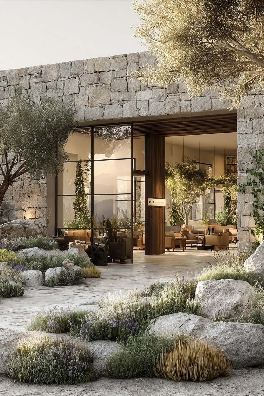 Botanical architecture as a hospitality brand signature