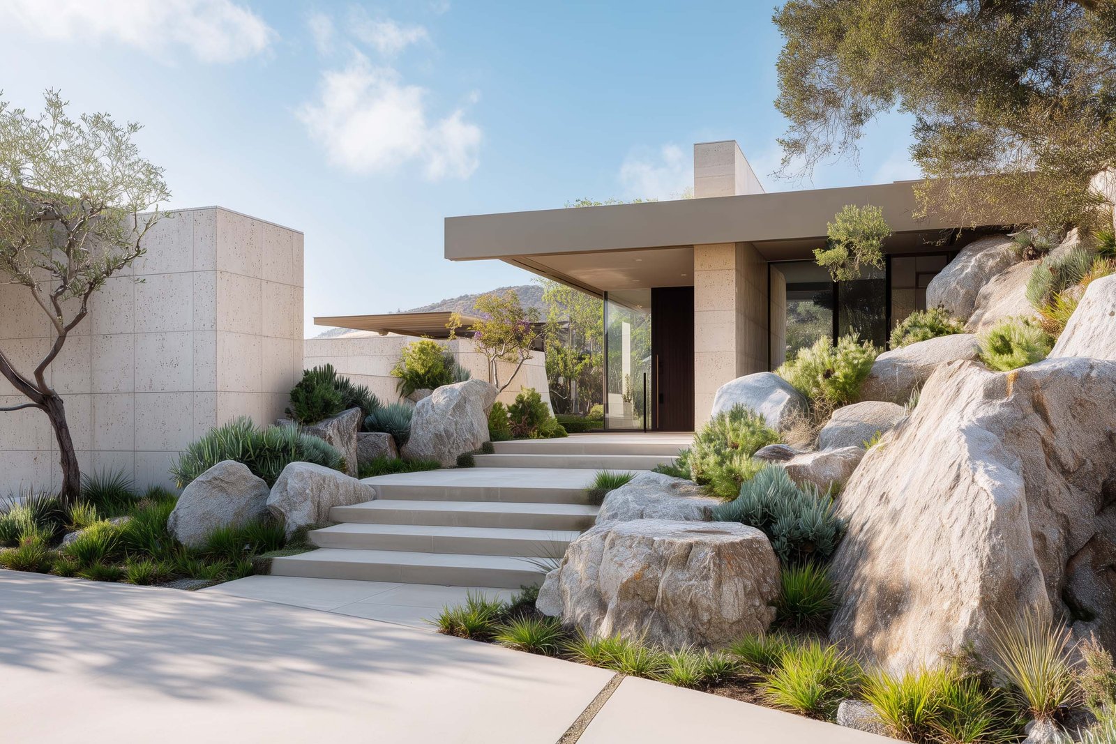 Californian botanical architectural atmosphere