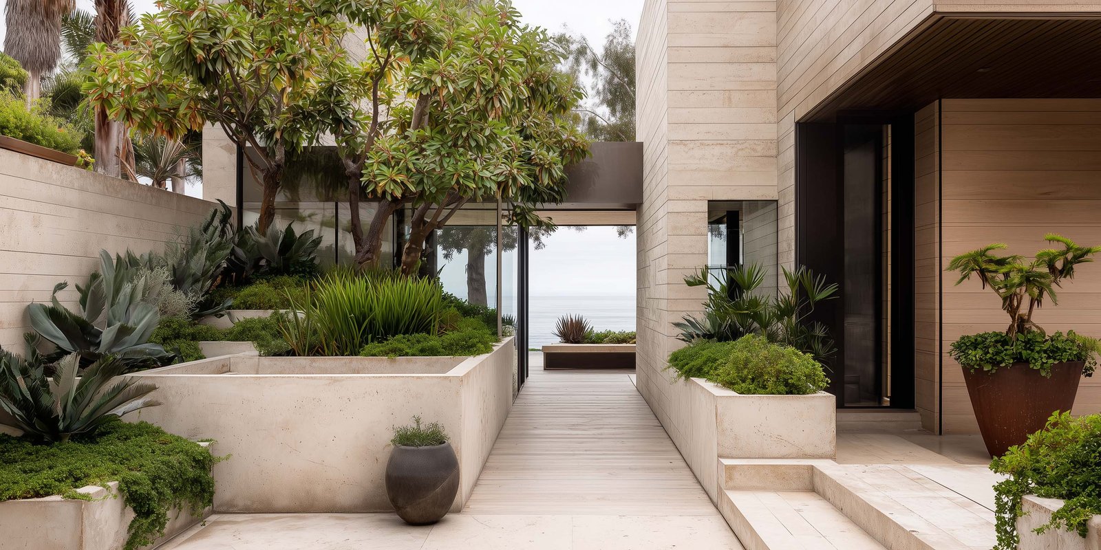Botanical architecture creations by Paracelsus Gardens in California