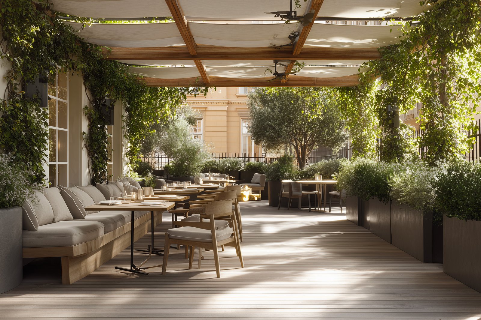 Transitions: a change of pace from public to intimate