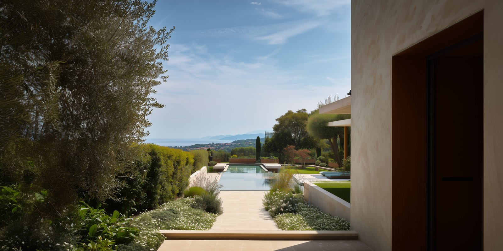 Variations and contexts: the same botanical language translated across climates and architectural settings